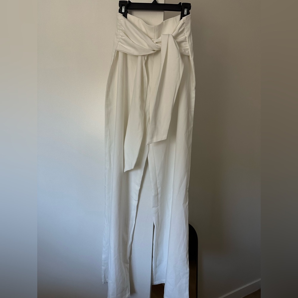 SUPERDOWN white pants Revolve